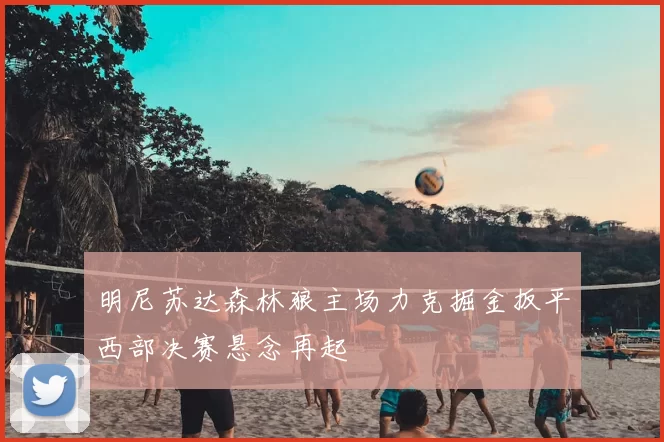 明尼苏达森林狼主场力克掘金扳平西部决赛悬念再起
